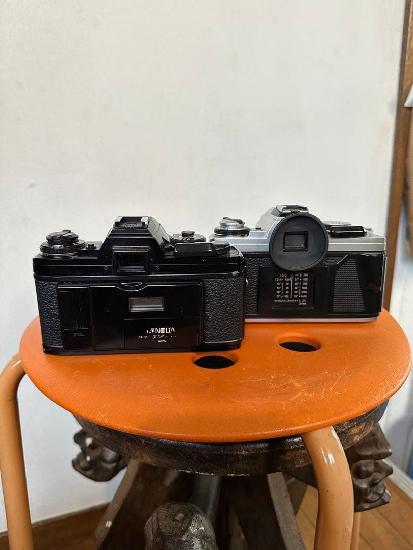 Minolta X-700 黒銀2台 動作品 MD28mm 35-70mm付