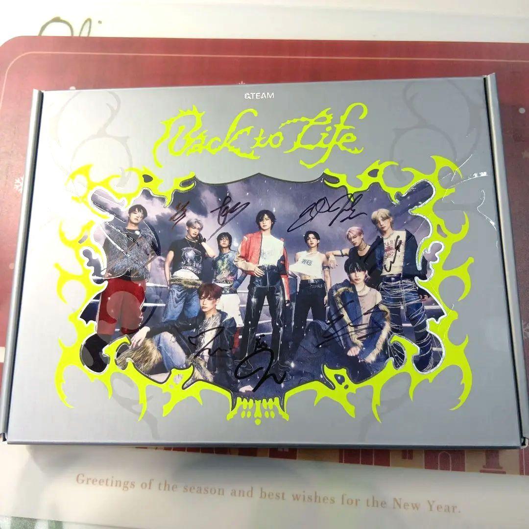 ＆TEAM　プロモアルバム　非売品　サイン入り　Back to Life　レア