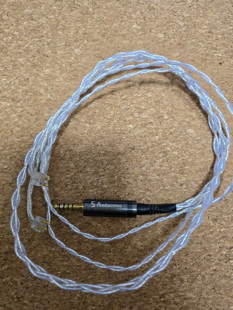 【希少】FitEar cable 009Aqua（DC開発リファレンスケーブル）