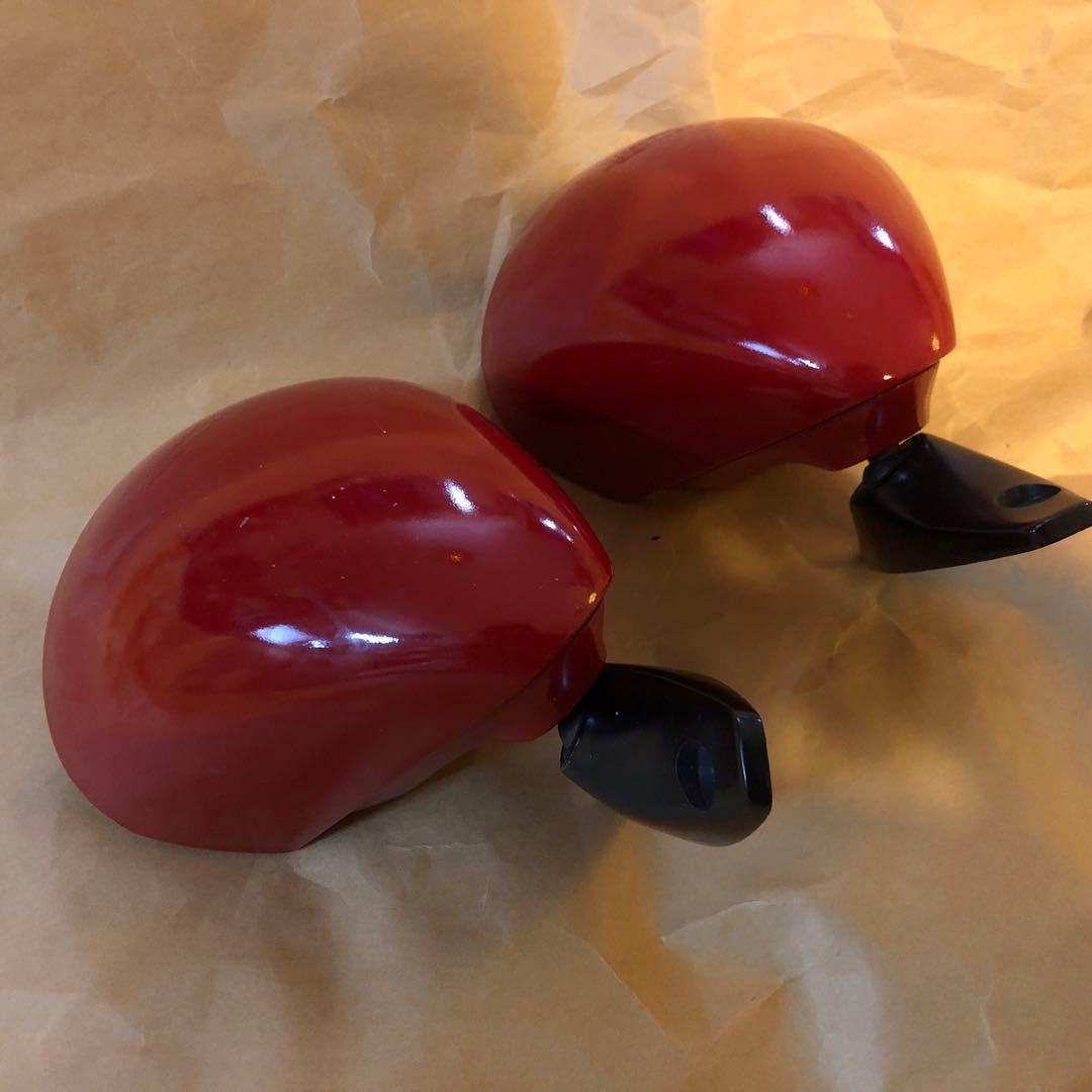 【本物】ビタローニ セブリング ミラー 足付き レッド 左右セット