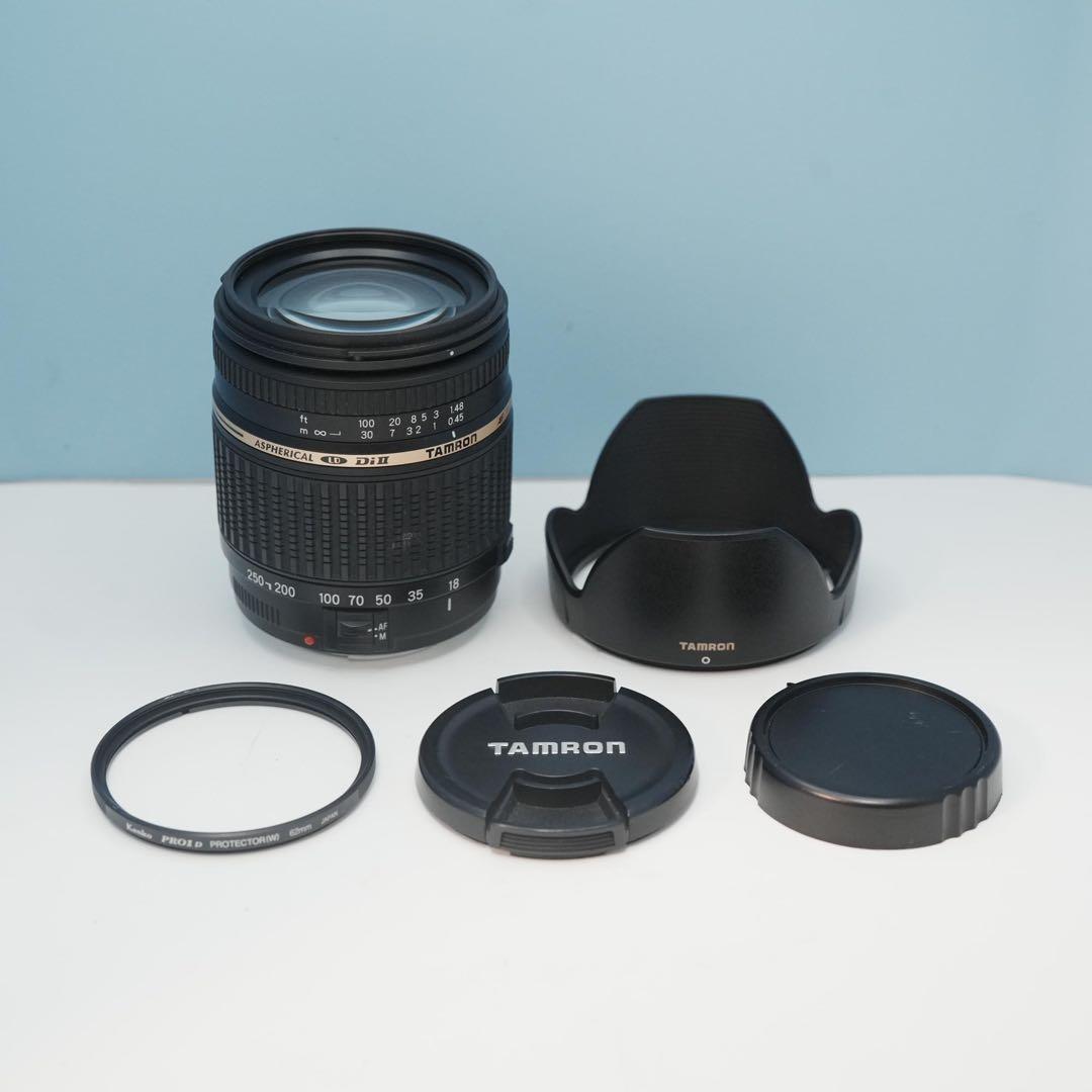 TAMRON 18-250mm CanonEF用 標準+望遠レンズ a5097