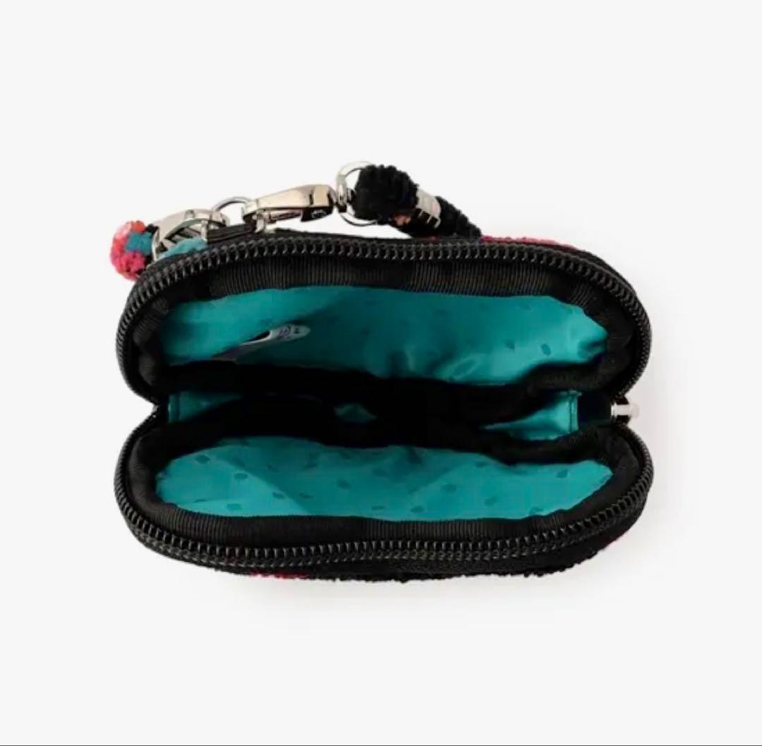 【新品未使用】FEILER チェリー柄 ハート型ポーチ