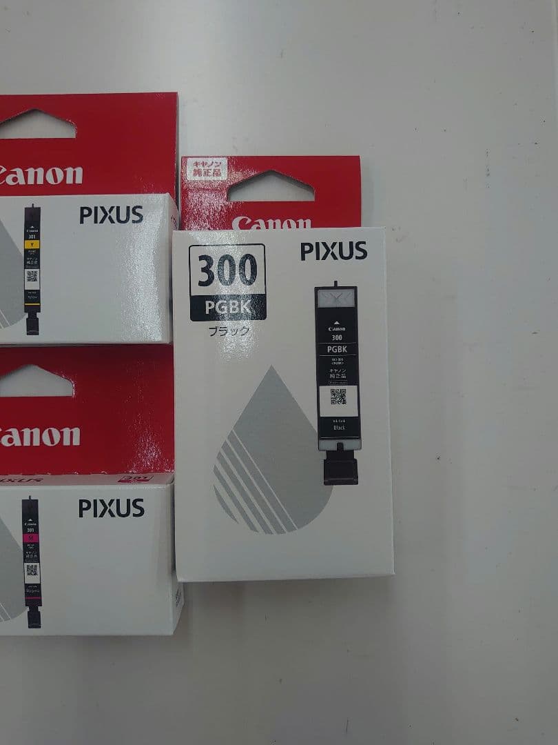 新品未開封 キャノン 純正インク BCI-300+301/5MPプラス単品5色