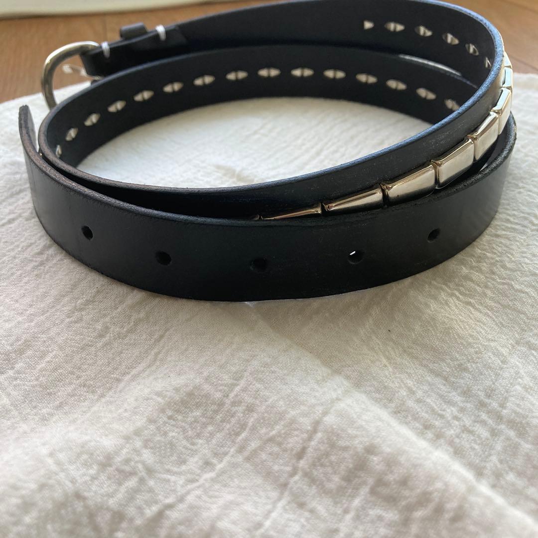 DECI Bridle studs narrow belt Mサイズ