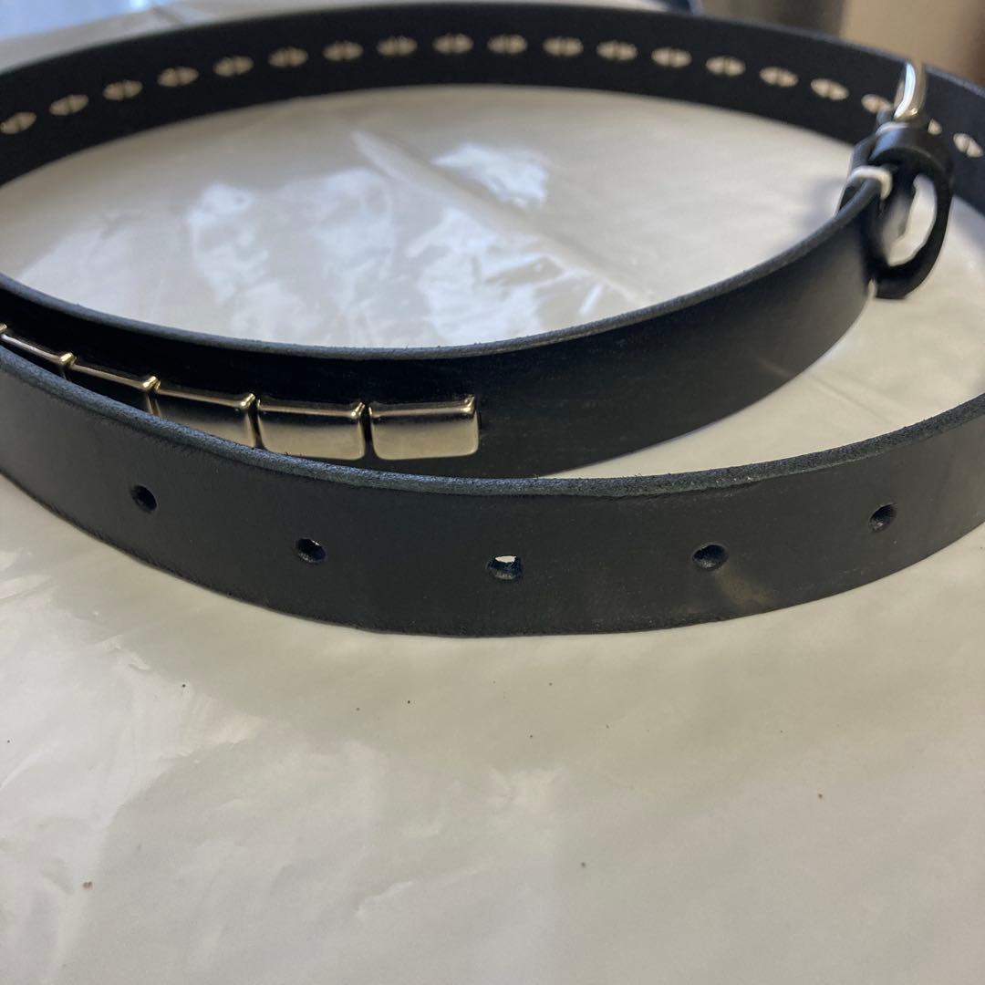 DECI Bridle studs narrow belt Mサイズ