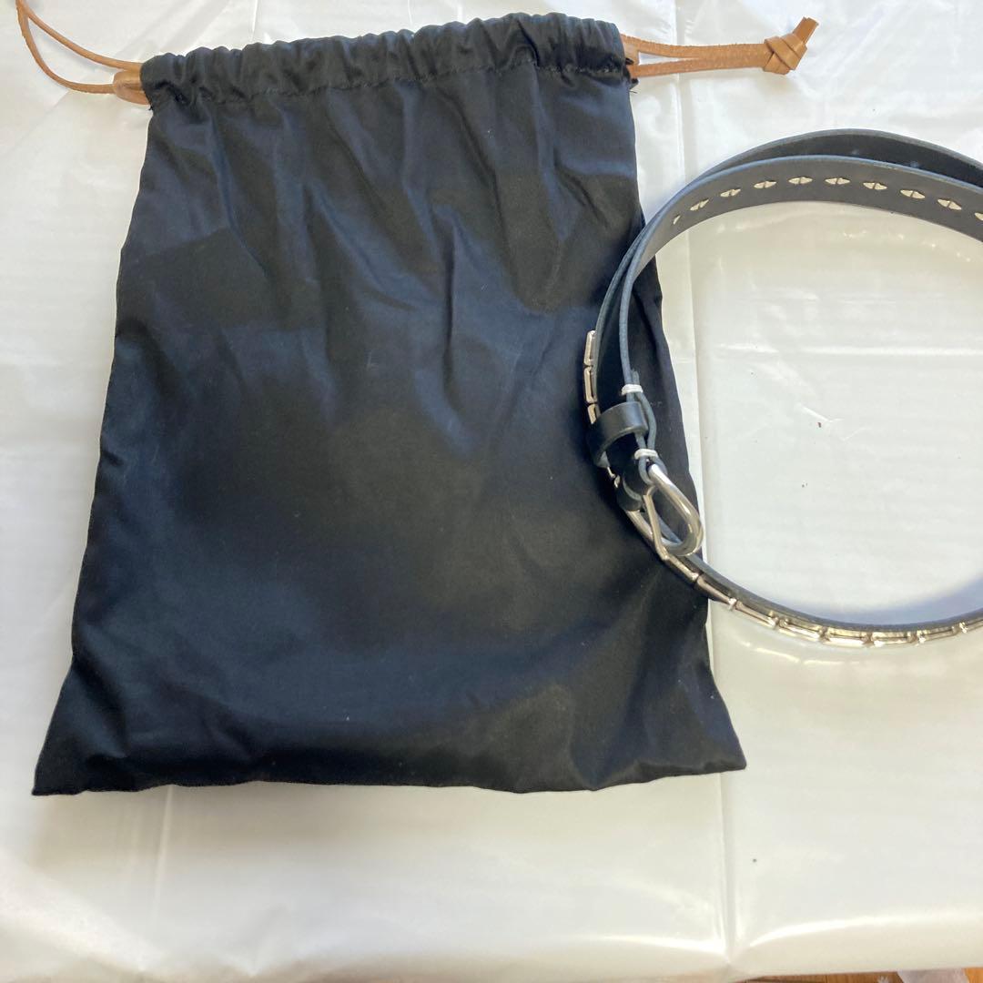 DECI Bridle studs narrow belt Mサイズ