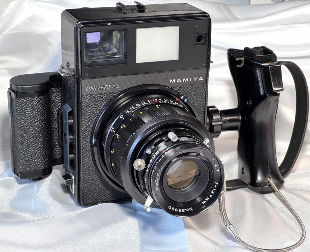 mamiya universal 127 4.7 ロールフィルム セット動作確認