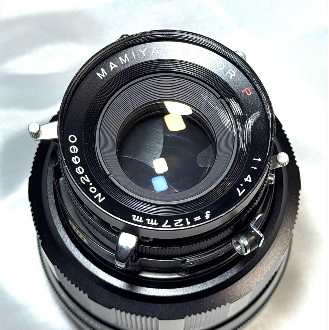 mamiya universal 127 4.7 ロールフィルム セット動作確認
