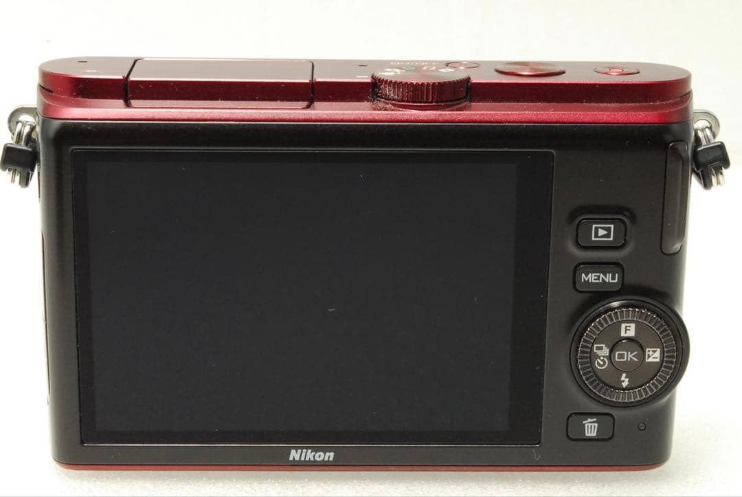 Nikon 1 J3 ❤️スマホ転送 ミラーレス 一眼レフ カメラ ニコン レッド