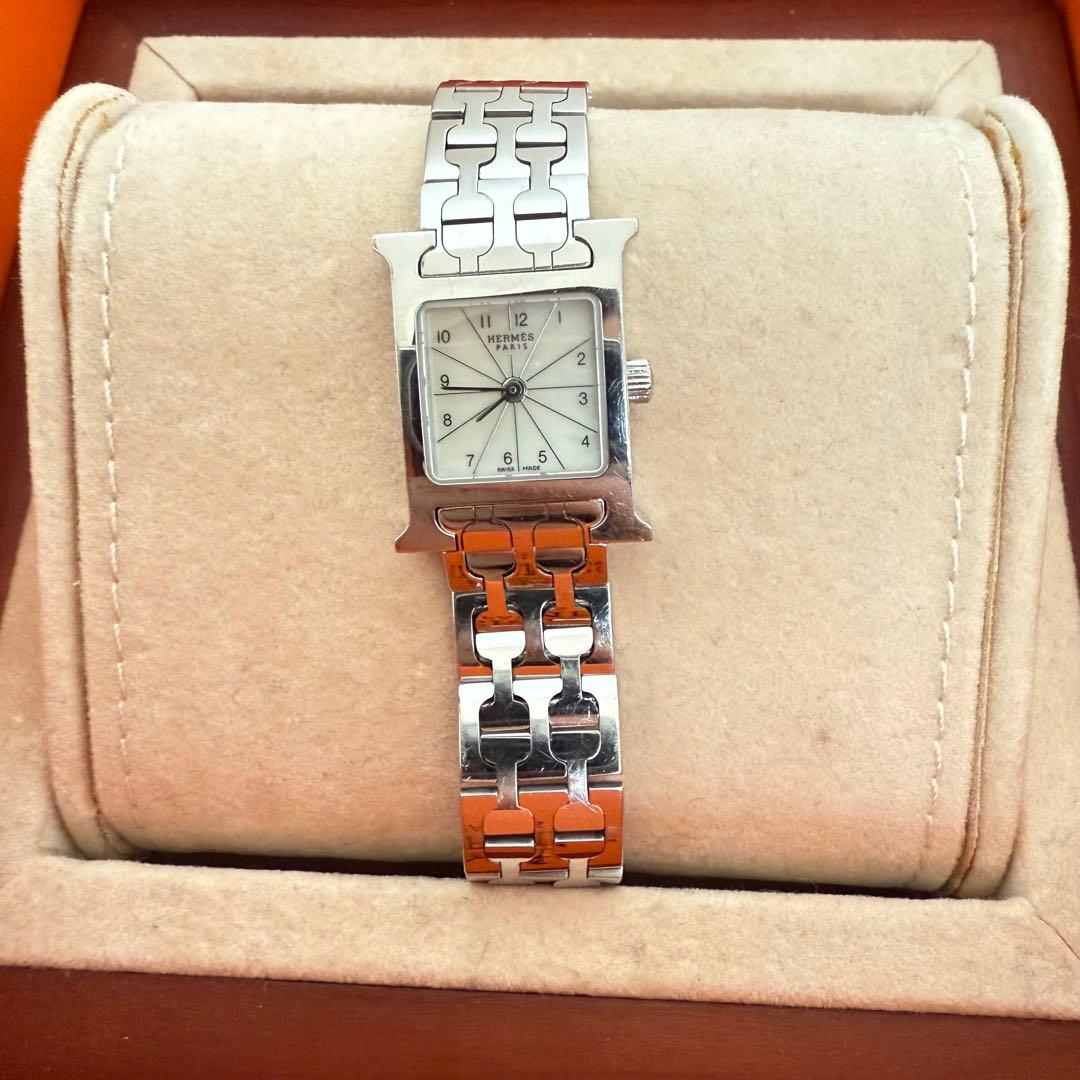 【期間限定お値下げ中】HERMES Hウォッチミニ