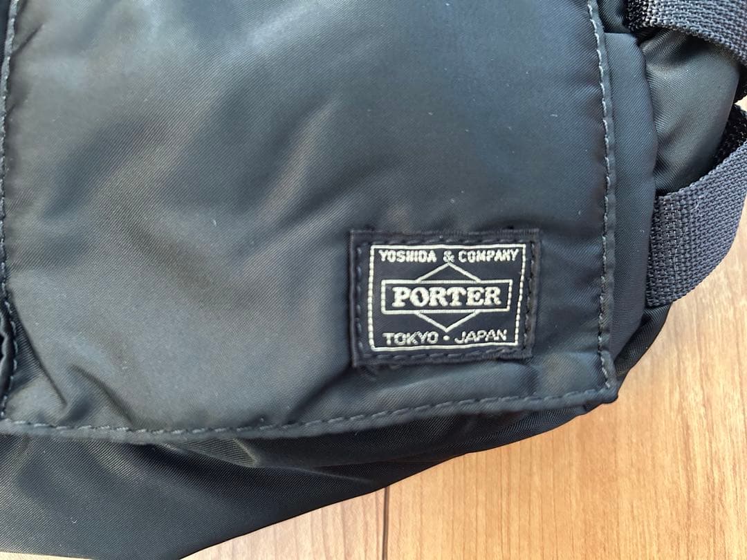 美品!! PORTER ポーター　ボディバッグ ブラック
