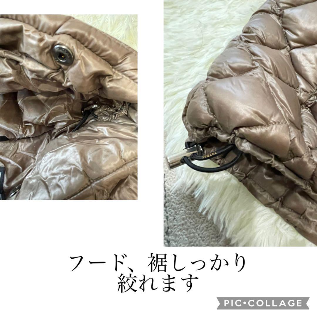 TATRAS タトラス ダウン　Ｗジッパー　ラクーン M　ファー取外し可