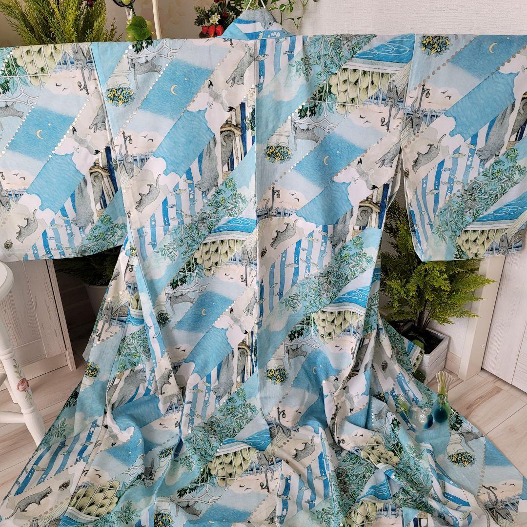 新品　セオアルファ　和風館　フロッタロッサ　浴衣　夏着物　サーシャのお散歩