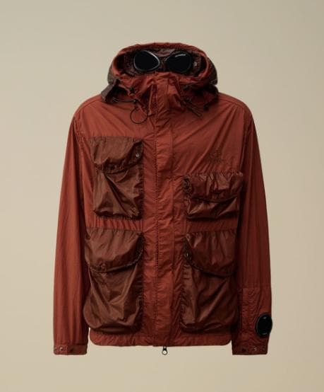ジャケット・アウター C.P.COMPANY Taylon L Mixed Goggle Jacket