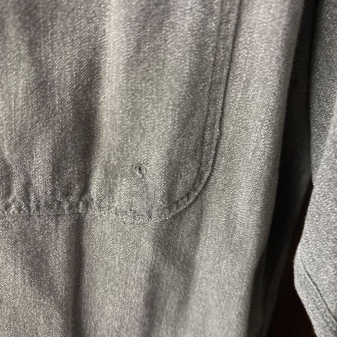 40s FIVE BROTHER”ブラックシャンブレー”黒シャン マチ付 シャツ