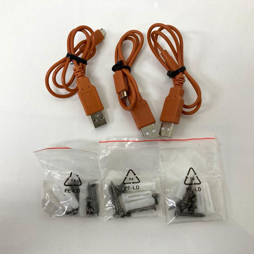 X388-21 Ring Stick Up Cam セキュリティカメラ 3個