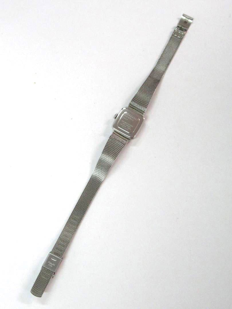 マーガレットハウエル レディース 腕時計 スクエアフェイス シルバー SSベルト