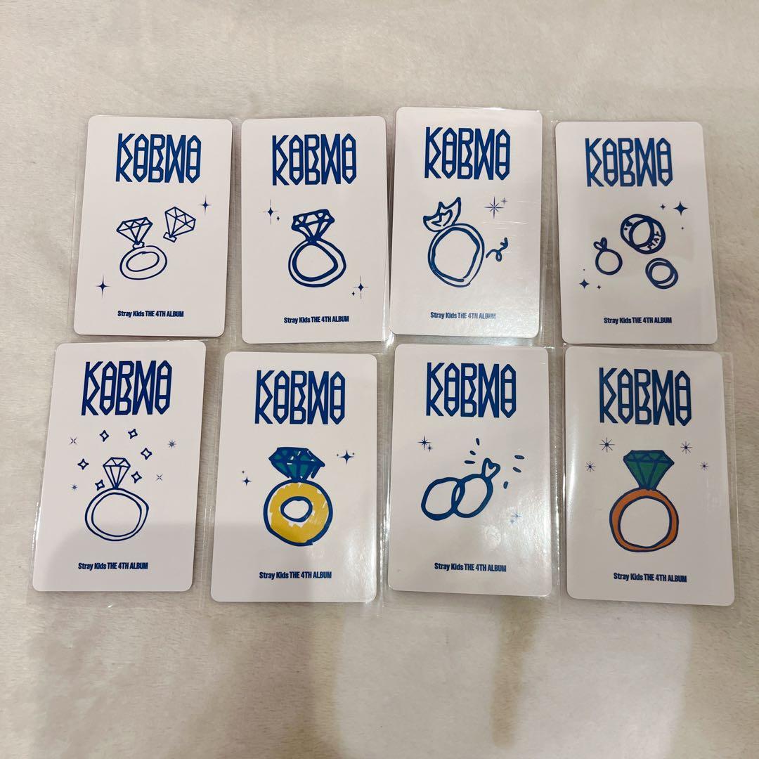 straykids KARMA KMS3.0 8枚セット