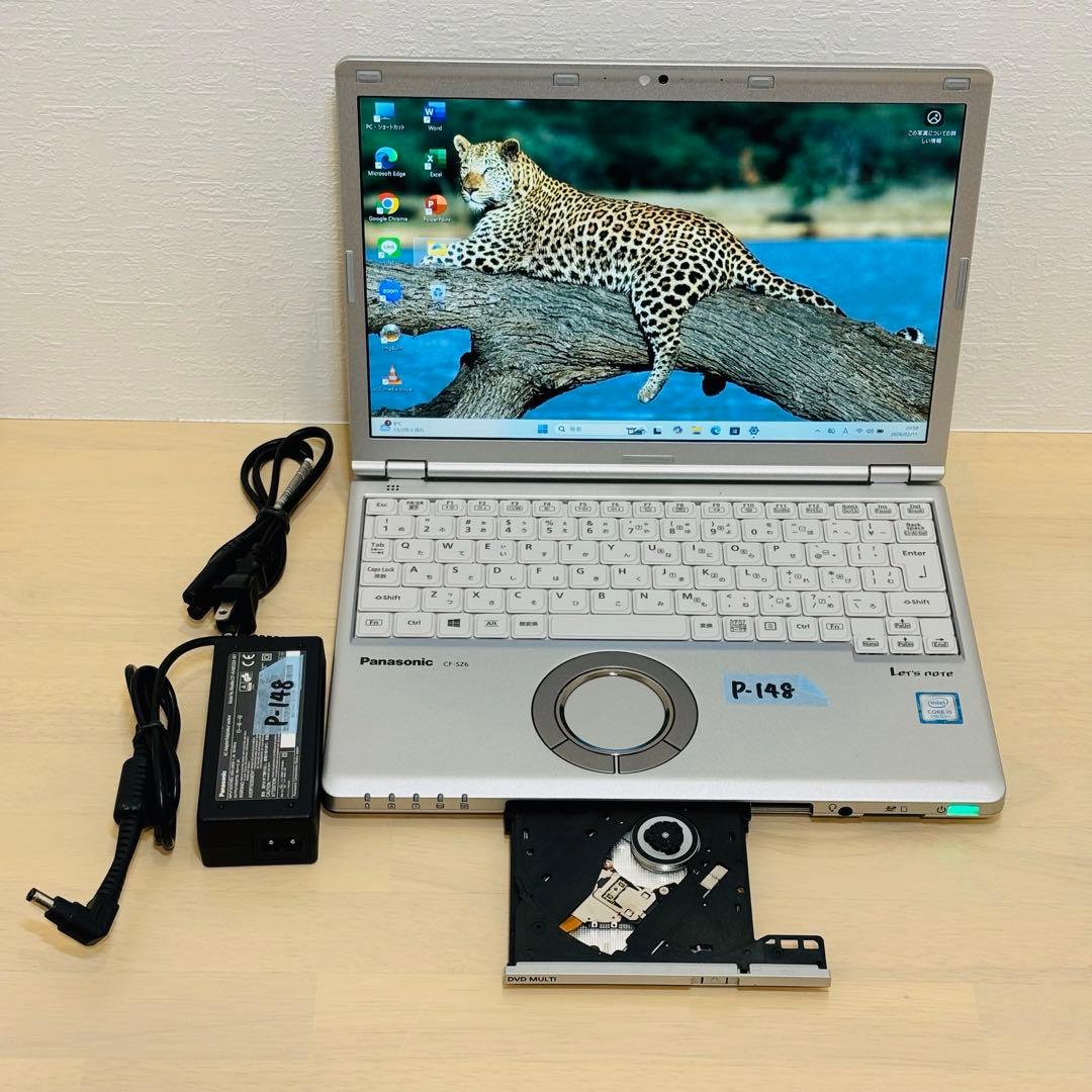 レッツノート ノートPC Windows11 DVD オフィス付き P-148