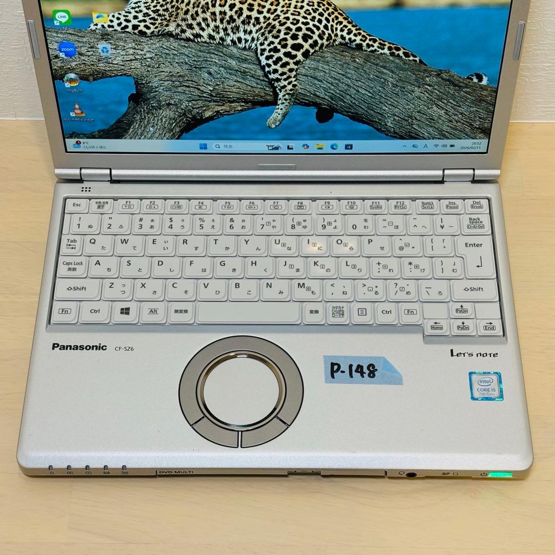 レッツノート ノートPC Windows11 DVD オフィス付き P-148