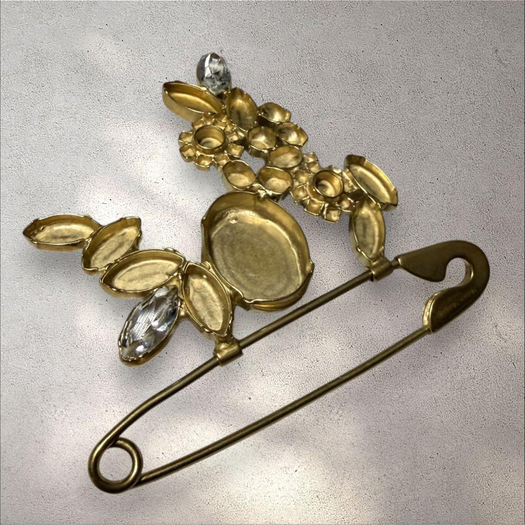 Maison Margiela ゴールドカラー ブローチ 定価72,600円