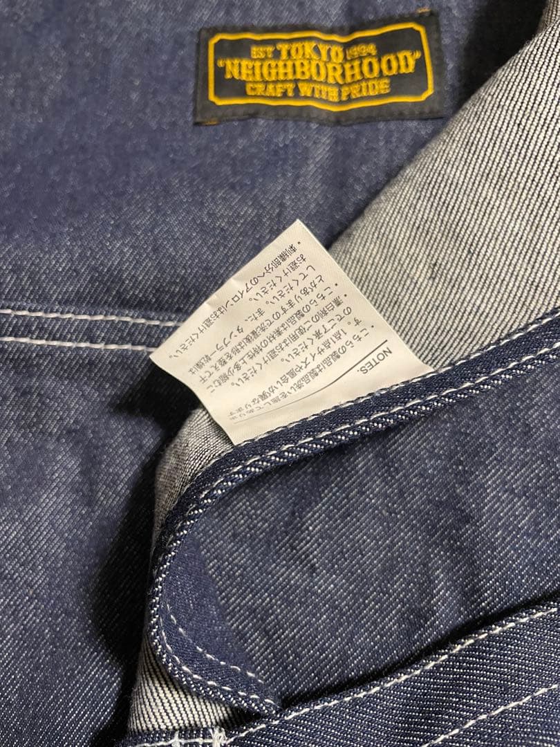 未使用品　neighborhood デニムエプロン　ネイバーフッド