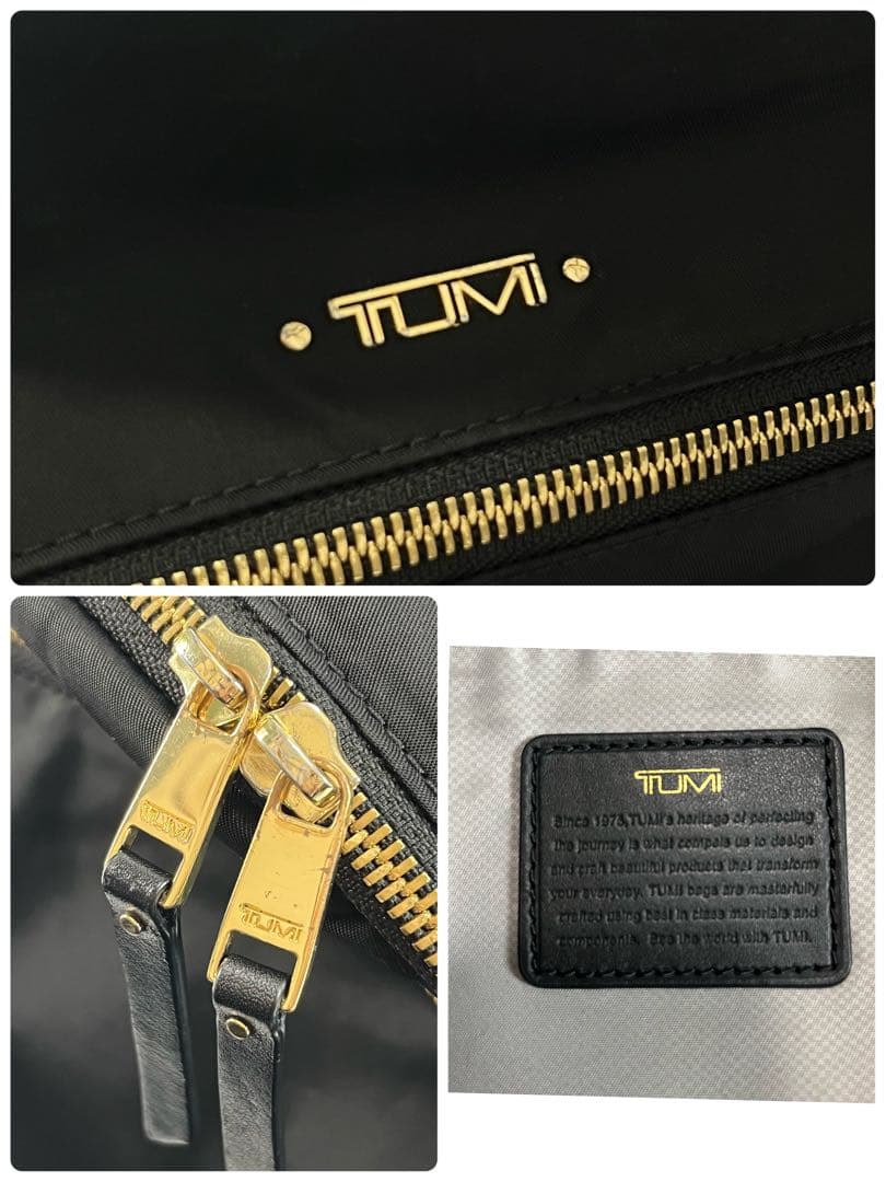 TUMI リュック　VOYAGEUR カーソン　ナイロン　ブラック