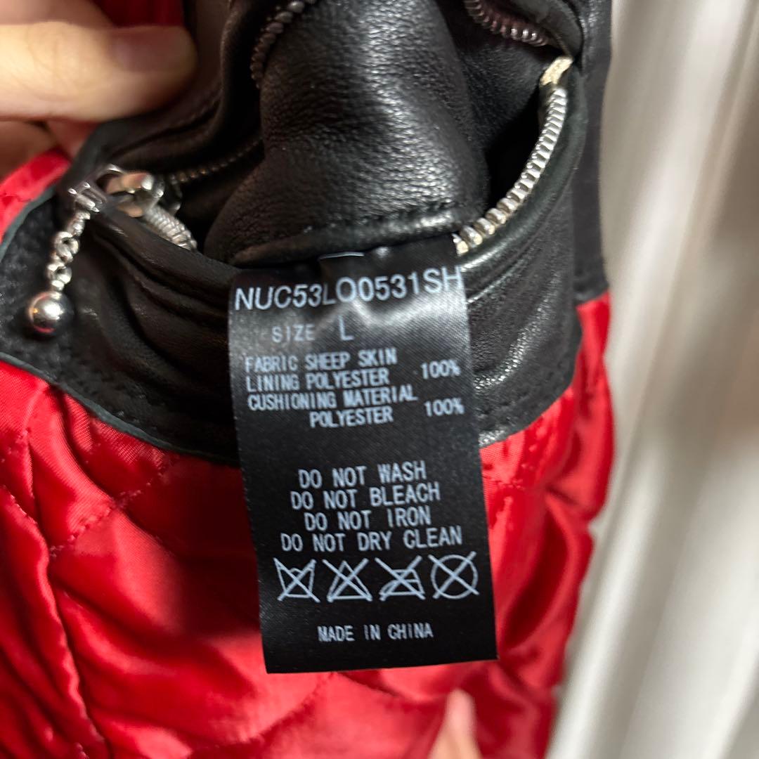 28TOMNANO UNIVERSE レザージャケット シングルライダース