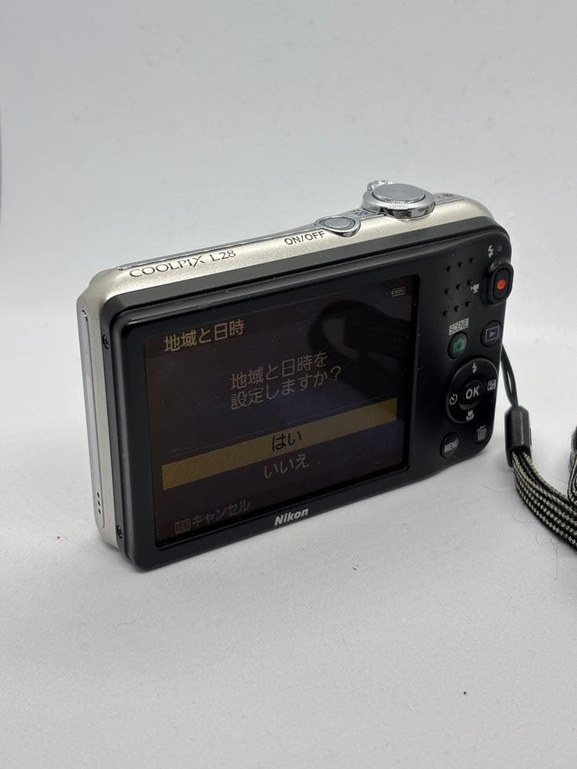 【動作確認済】Nikon COOLPIX L28 ニコン クールピクス シルバー
