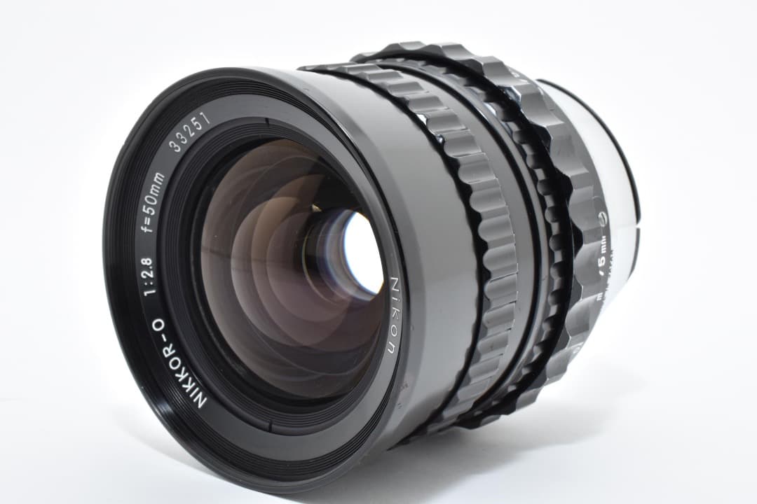 ニコン Nikon Nikkor O 50mm f2.8 アダプター付 3092