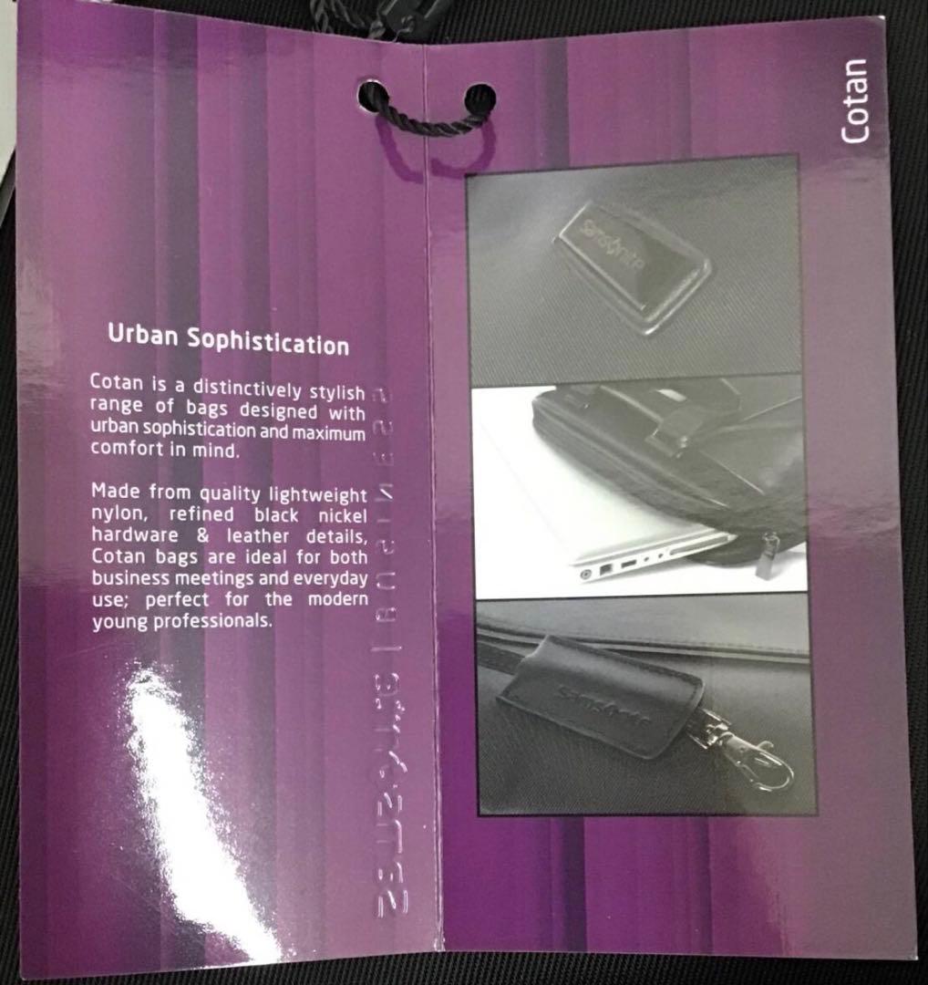 Samsonite コタントートバッグ Mサイズ ブラック サムソナイト