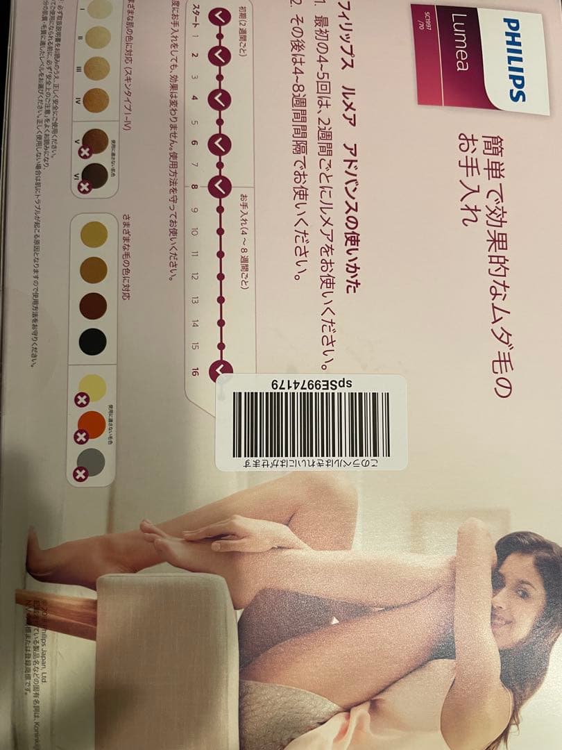 【新品 未使用】PHILIPS Lumea Advanced