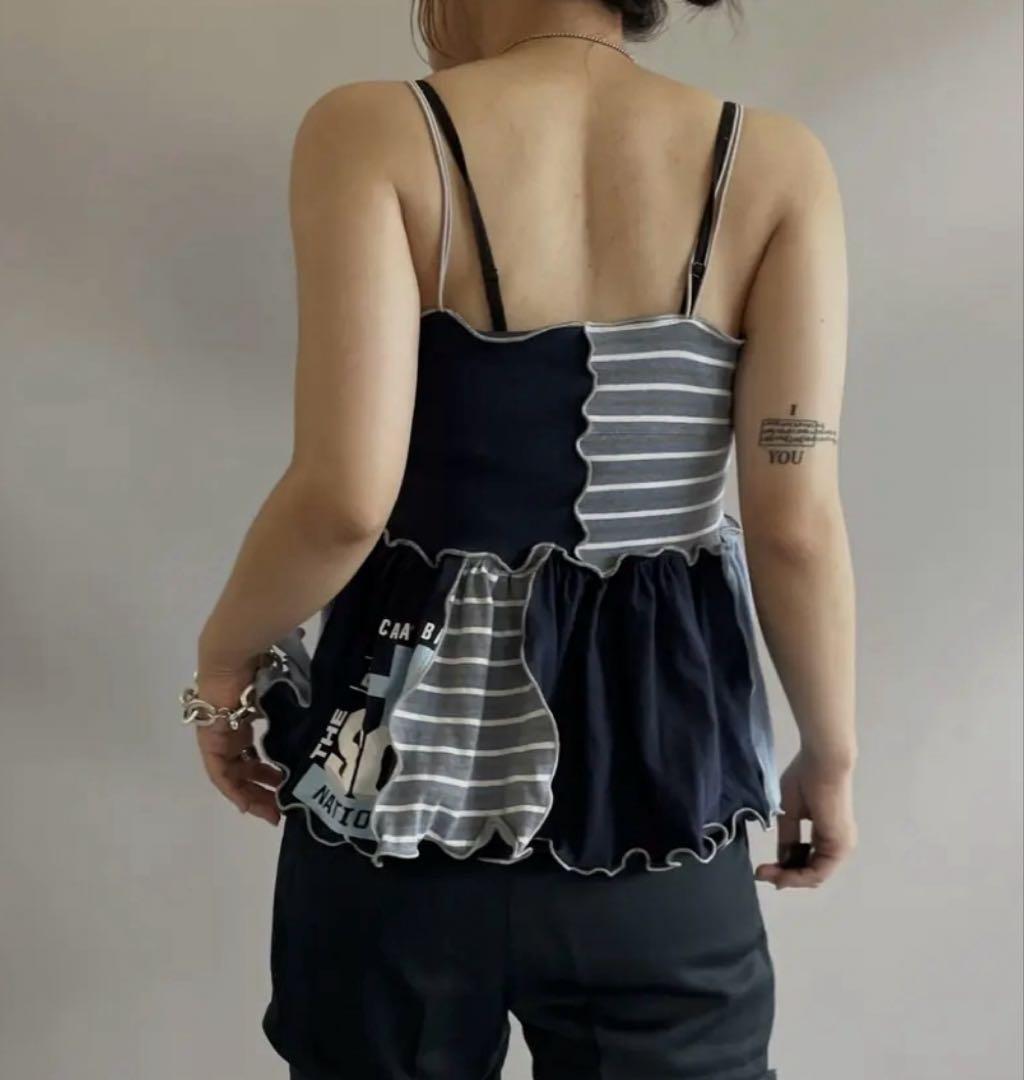 に*迎様 【USED】Chinatsu Aoyama メローリメイクキャミソール