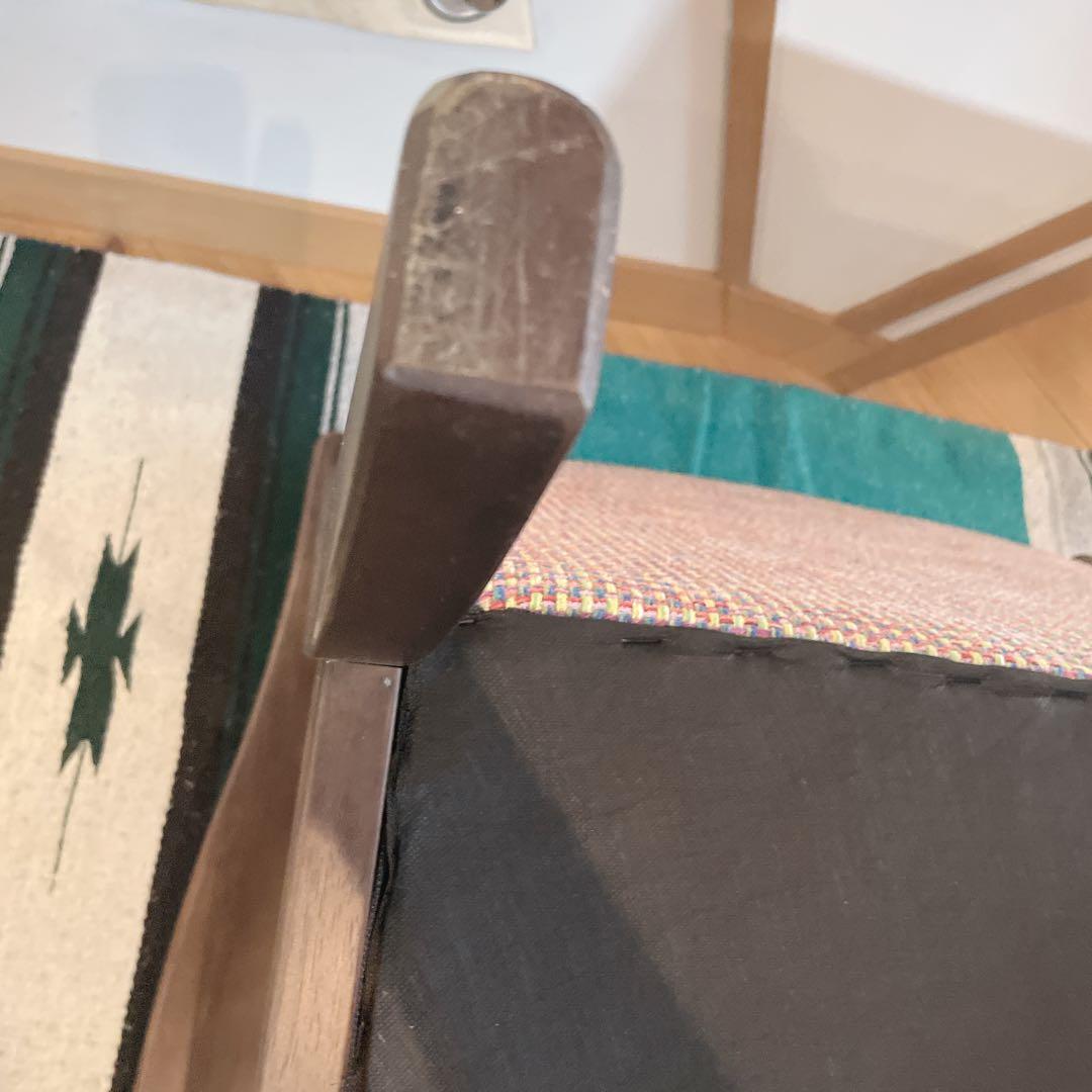 希少　カリモク　チターノ　一人掛け　アーム　ソファ　レトロ　ヴィンテージ