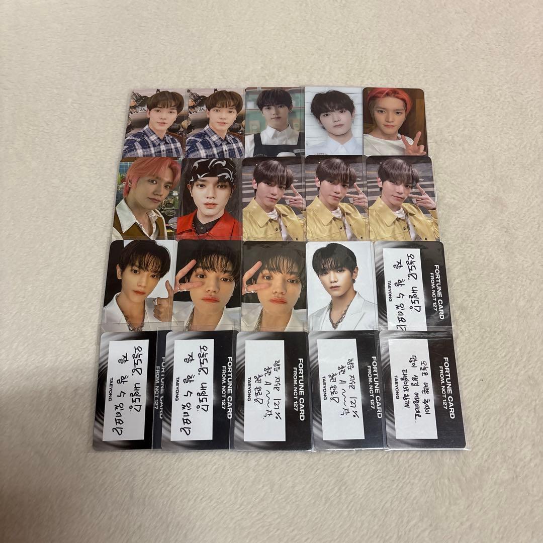 NCT 127 テヨン トレカ サークルカード セット