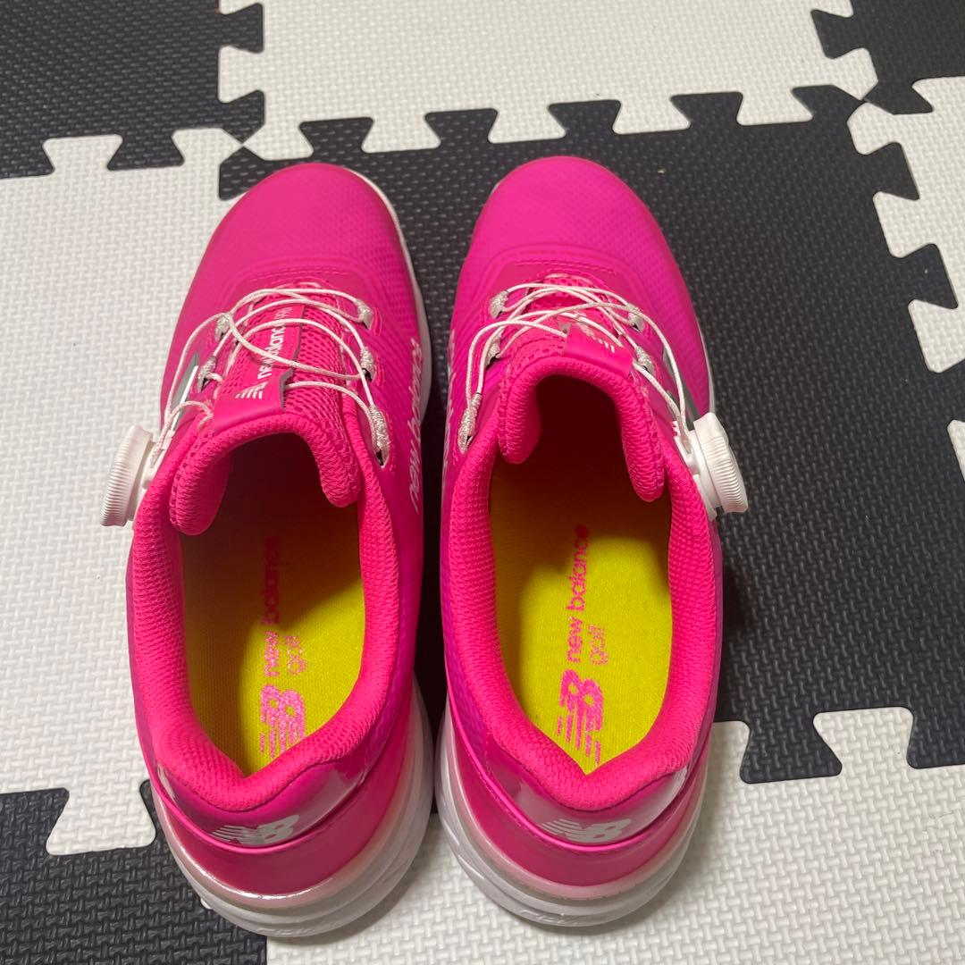 new balance ゴルフシューズ ピンク FANTOMFIT
