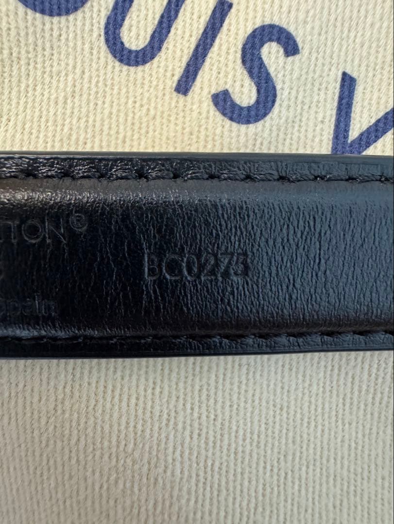 ルイヴィトン ベルト・プリティーLV 20MM リバーシブル