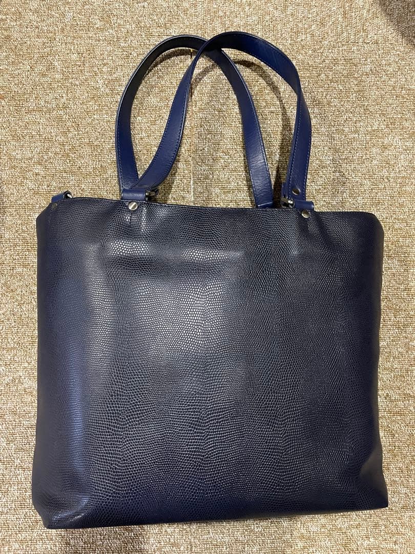 【美品】豊岡鞄　YOUTA LIZARD2WAYトート