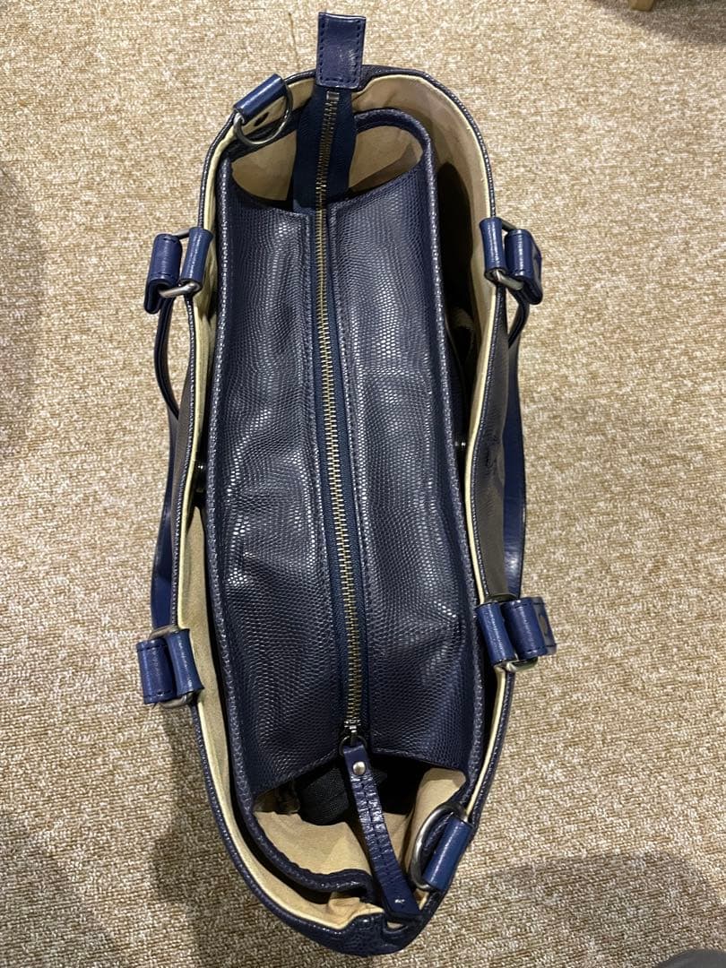 【美品】豊岡鞄　YOUTA LIZARD2WAYトート