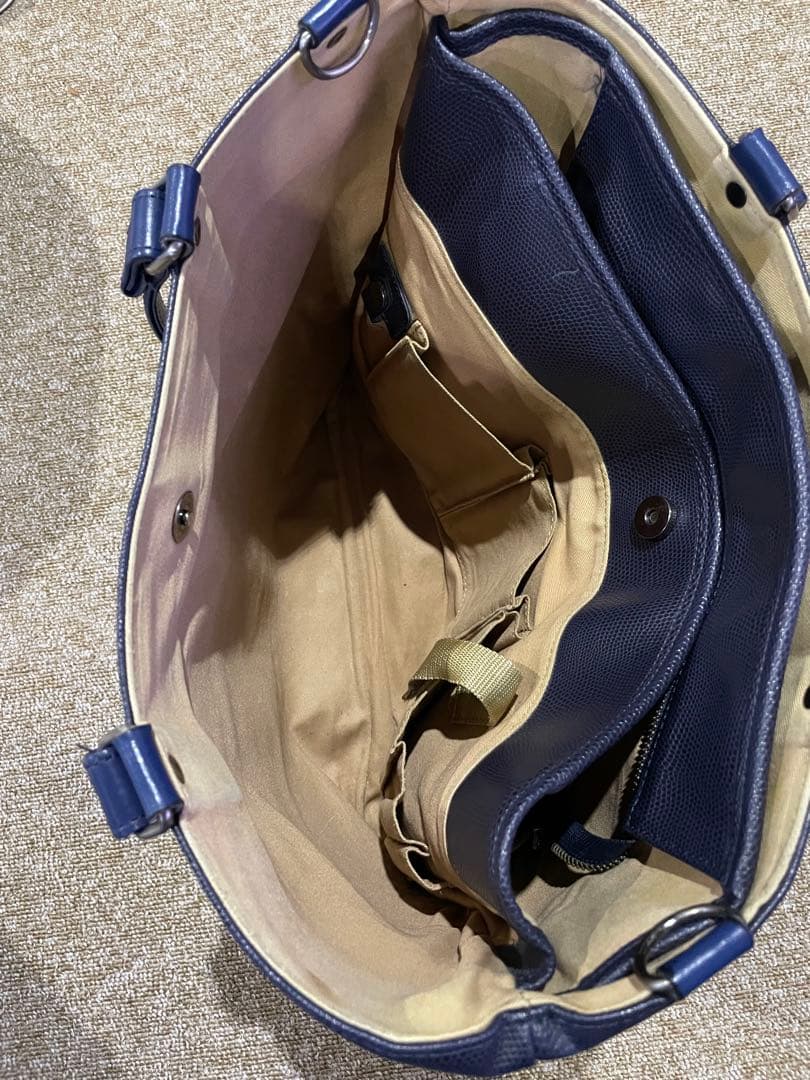 【美品】豊岡鞄　YOUTA LIZARD2WAYトート