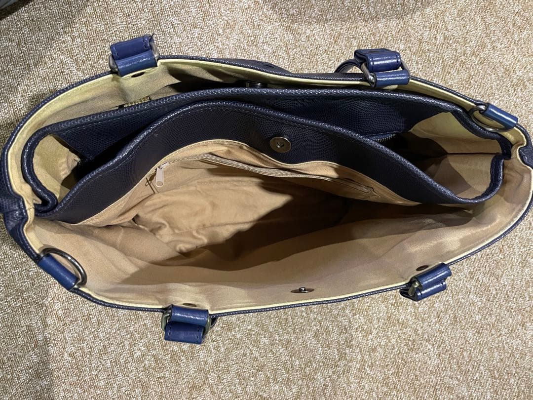 【美品】豊岡鞄　YOUTA LIZARD2WAYトート