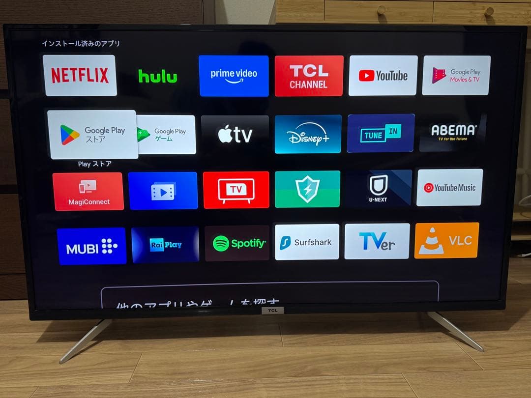 TCL 43P618 液晶テレビ