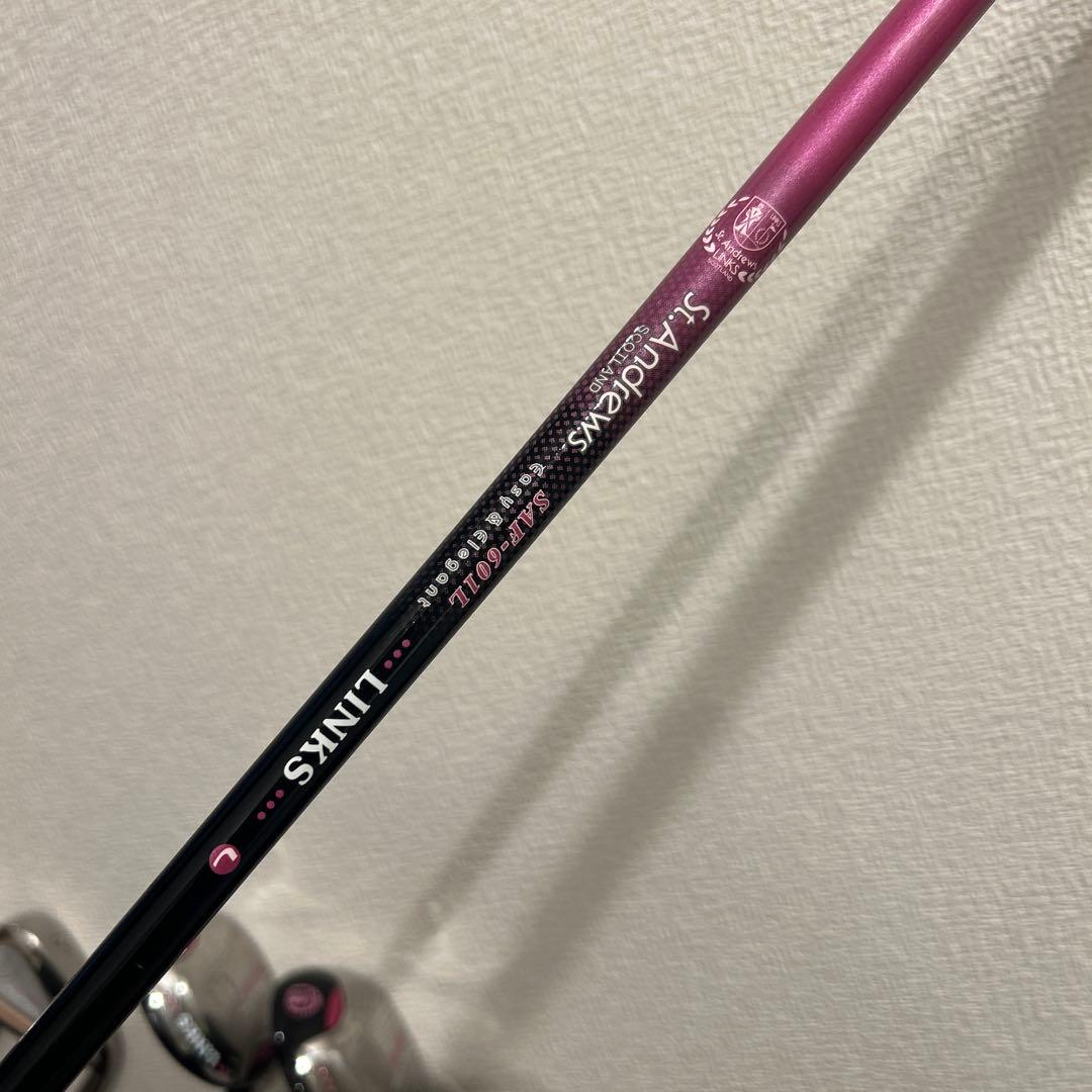 レディース ゴルフクラブセット LINKS SAF-601L 10本 初心者