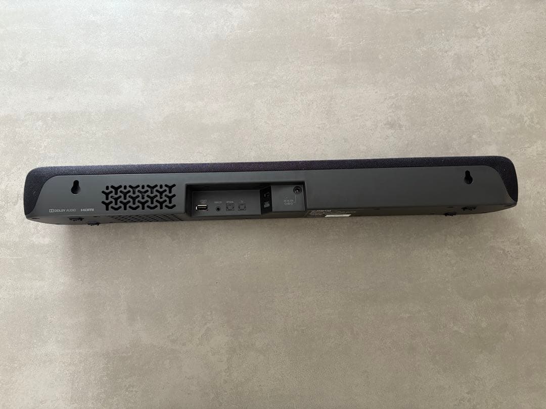 YAMAHA SR-C20A サウンドバー ブラック