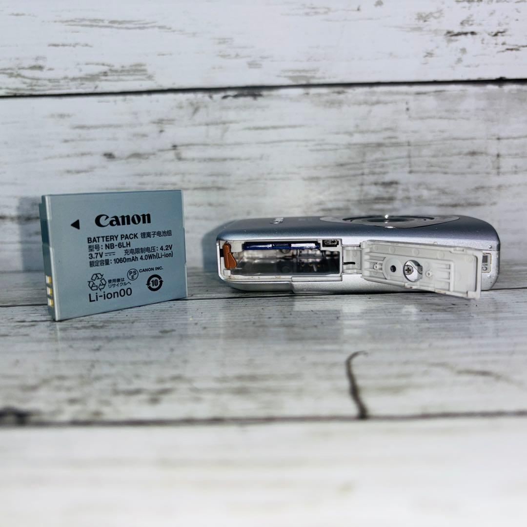 【動作良好】CanonデジタルカメラIXY DIGITAL 110IS シルバー