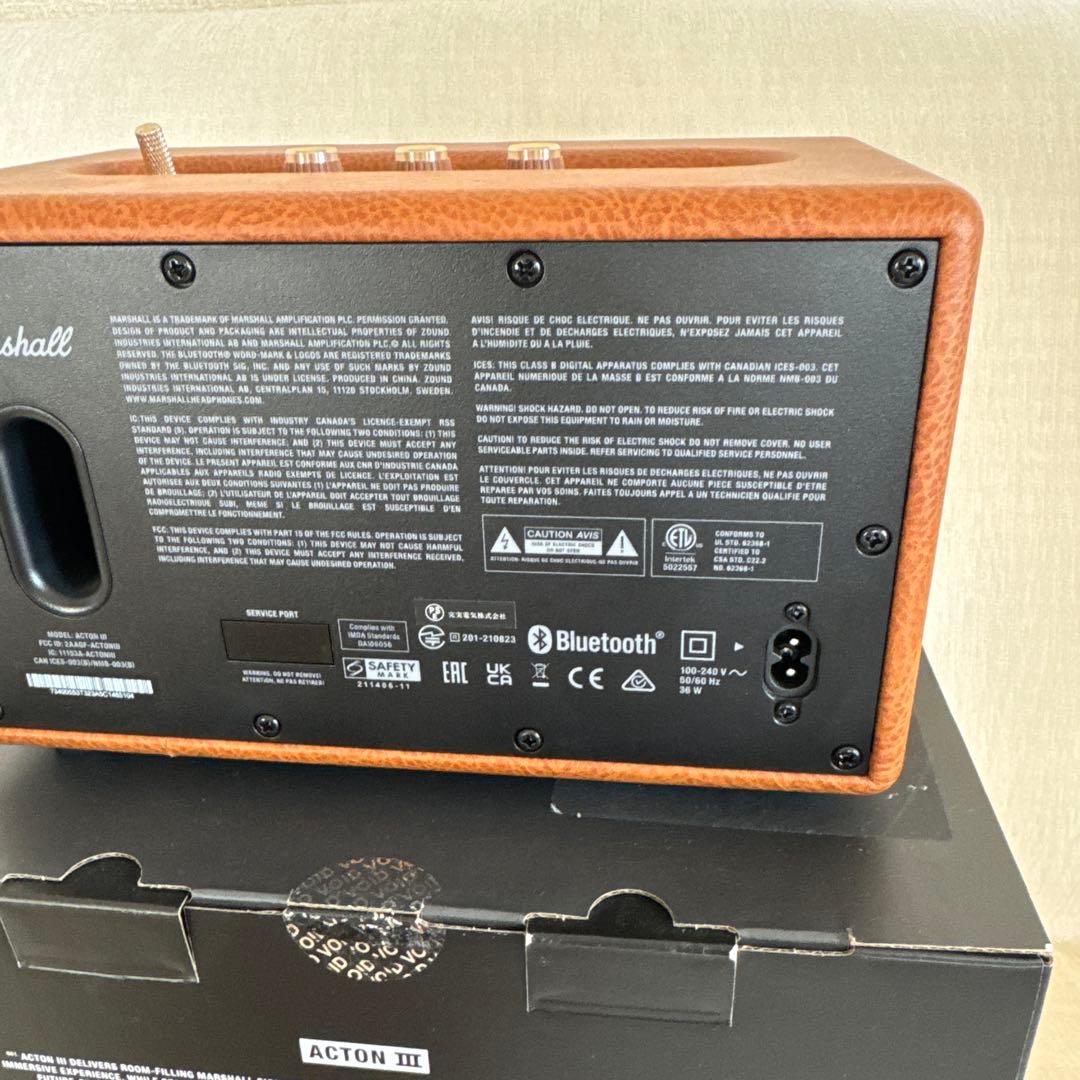 Marshall ACTION III ワイヤレススピーカー