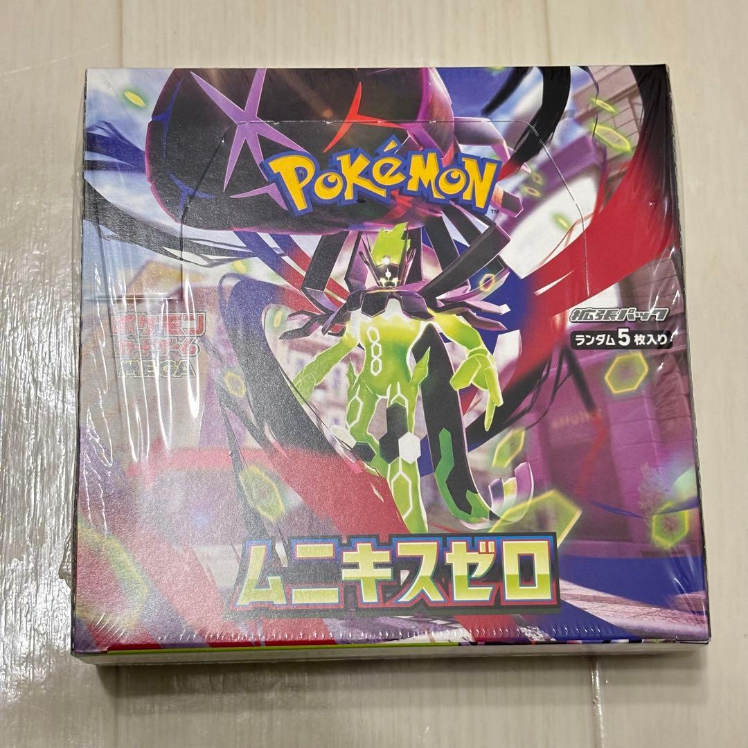 シュリンク付き ポケモンカードゲーム MEGA ムニキスゼロ 新品未開封 1箱