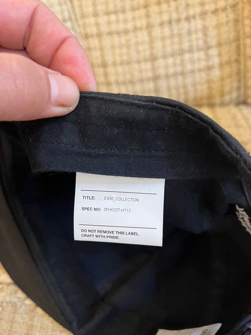 WTAPS MILITIA 02 CAP CTPL TWILL ブラック