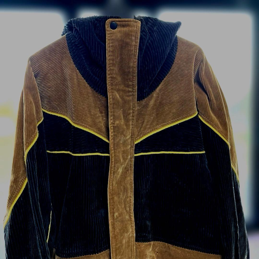 I*1様 SWIPE ON THE QUIET 名作 コーデュロイ フード付きジ