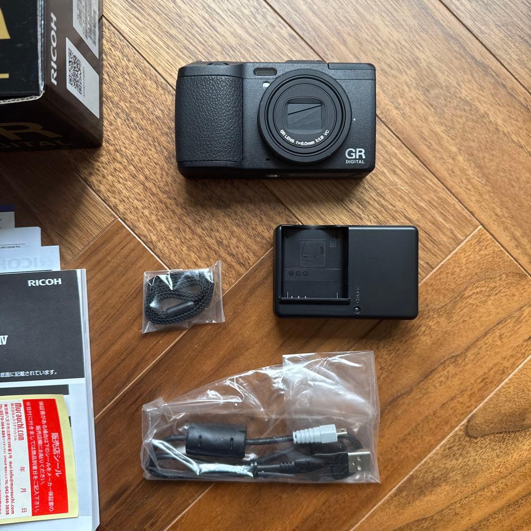 RICOH GR DIGITAL IV コンパクトデジタルカメラ